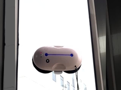 Oval Top Schnellfensterreiniger Roboter